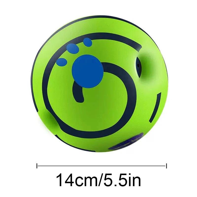 GigglePup™ – Interactive Sound Ball for Dogs 🎶 Emits playful giggles when rolled or shaken 🐾 Keeps your pup entertained & active ✔️ No batteries | Soft-touch design | Dog-safe