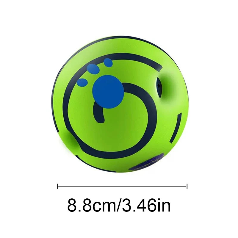 GigglePup™ – Interactive Sound Ball for Dogs 🎶 Emits playful giggles when rolled or shaken 🐾 Keeps your pup entertained & active ✔️ No batteries | Soft-touch design | Dog-safe