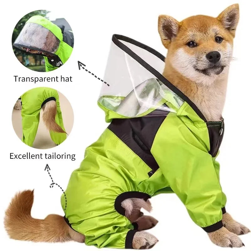 The Dog Face™Pet Raincoat