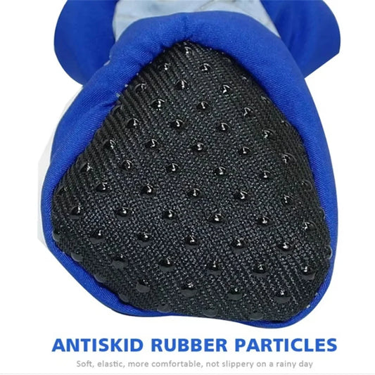 PuddlePaws™ Waterproof Pet Booties – 4pcs Set