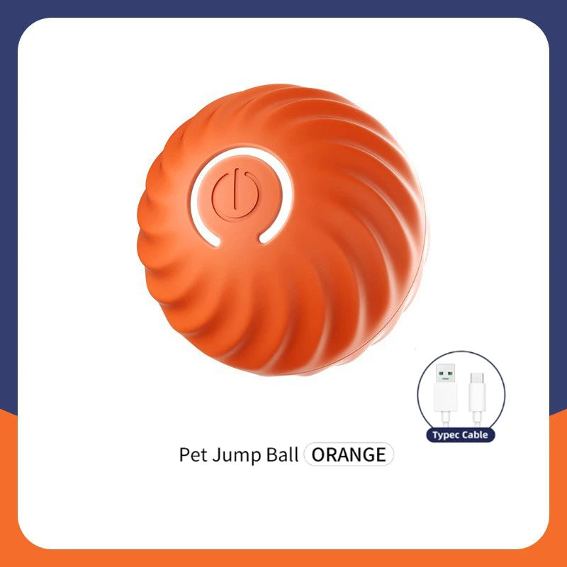 ZoomieBall™ – Smart Interactive Pet Ball 🎾 Auto-moves, bounces & recharges via USB 🐾 Keeps your dog active, even when you're busy 💡 Built-in motion sensor | Soft-touch | Dog-safe