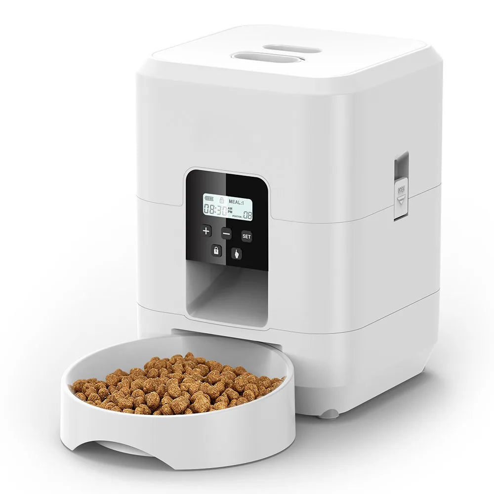 FeedMate™ 2L Smart Feeder 📱 App-controlled feeding. Precise portions. Happy pets. 🐾 For cats & small dogs – built for busy owners!