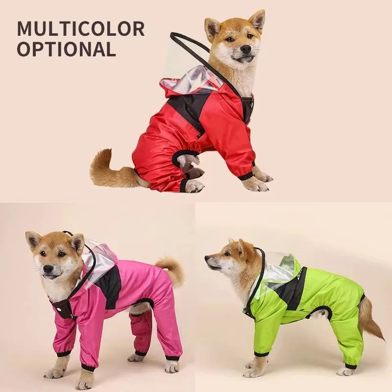 The Dog Face™Pet Raincoat