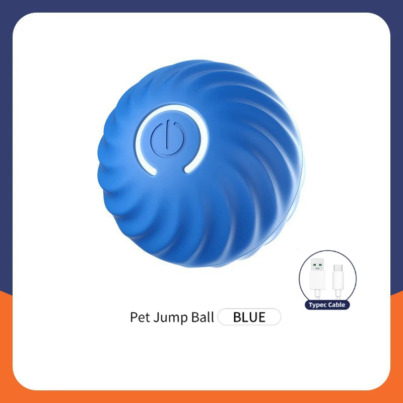 ZoomieBall™ – Smart Interactive Pet Ball 🎾 Auto-moves, bounces & recharges via USB 🐾 Keeps your dog active, even when you're busy 💡 Built-in motion sensor | Soft-touch | Dog-safe