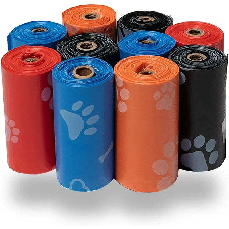 WagBag™ – 120 Leak-Proof Waste Bags 💩 Tough, eco-friendly & easy to use 🐾 Comes with 8 dispensers | Fresh scent options ♻️ Perfect for daily walks & clean neighborhoods