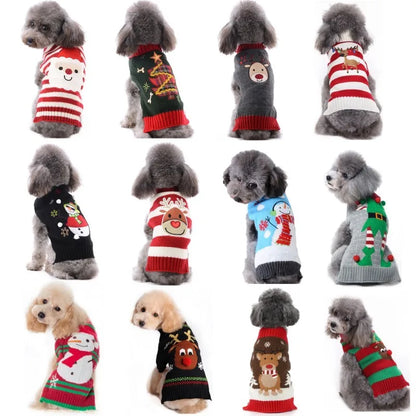 Cozy Christmas Dog Sweater