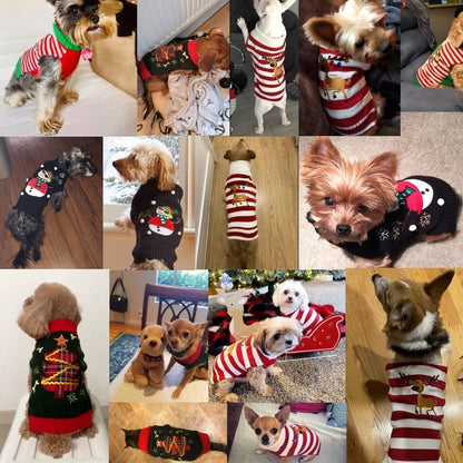 Cozy Christmas Dog Sweater